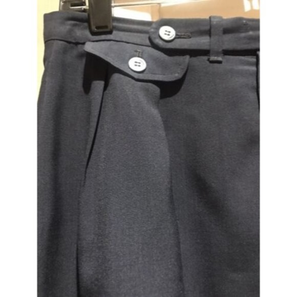 Vintage Black Majer Wool Pencil Skirt with Union Tag, sz 12, fits like modern 8 - Picture 4 of 7